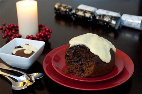 pudding dessert on table