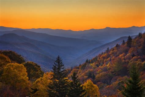 sunrise over mountain landscape