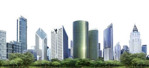 office building in developing country