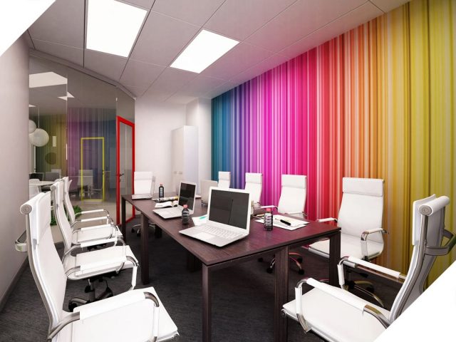 printing enterprise office interior