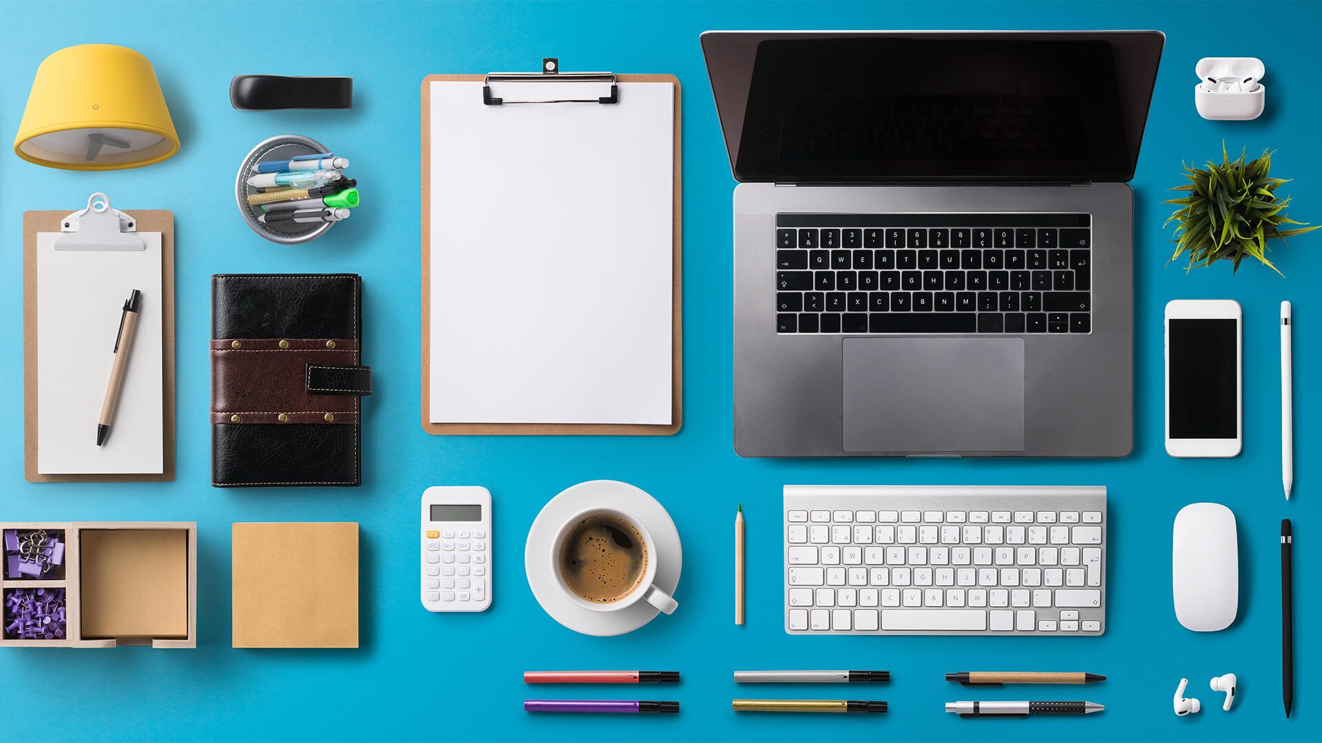 diverse office environment and digital tools
