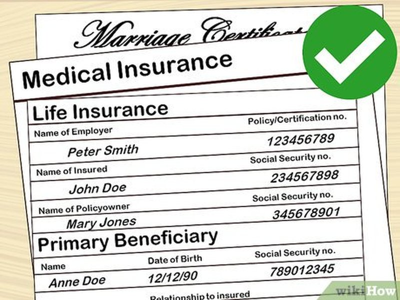 married couple healthcare documents