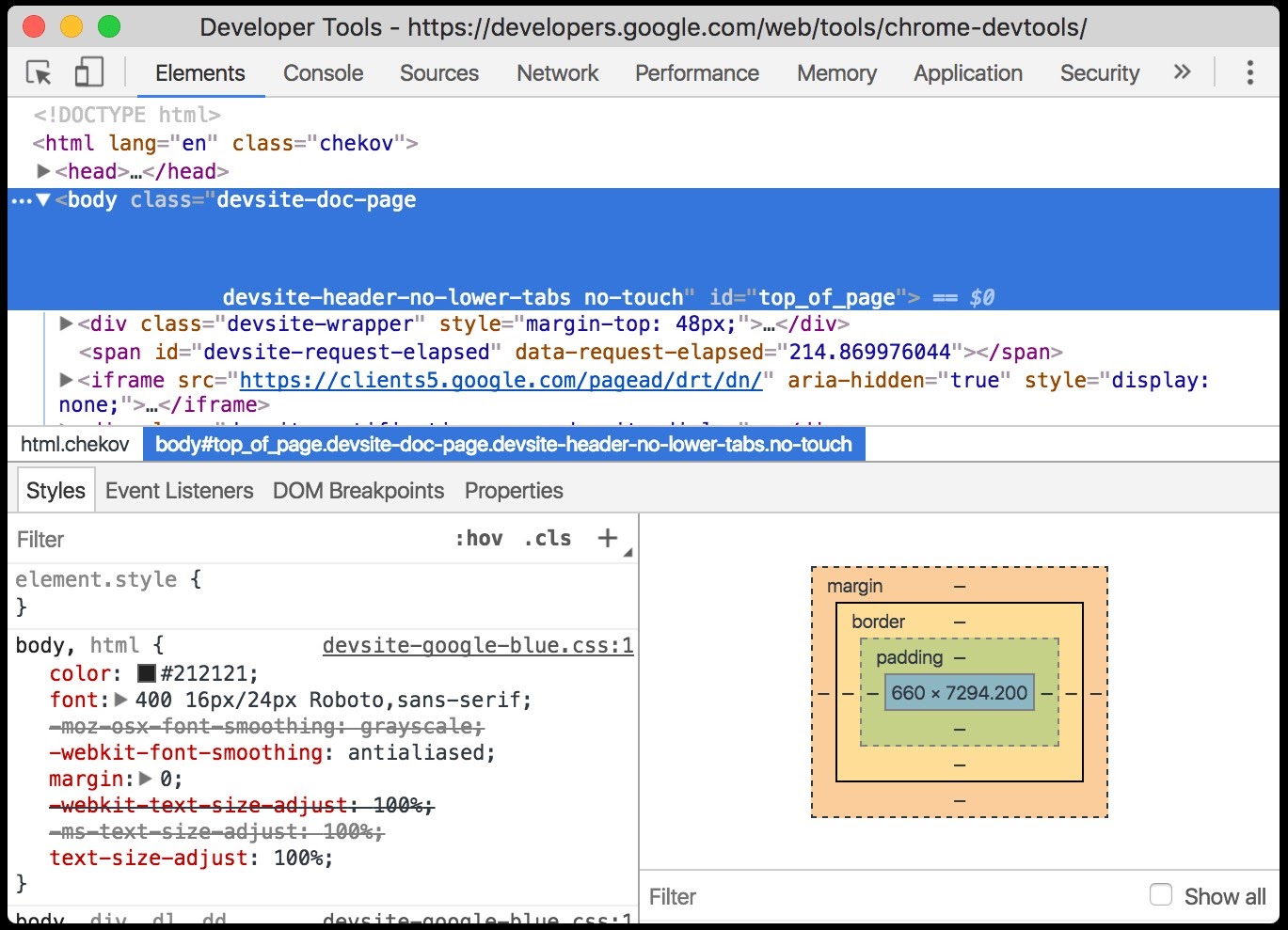 web development tools and browser developer tools