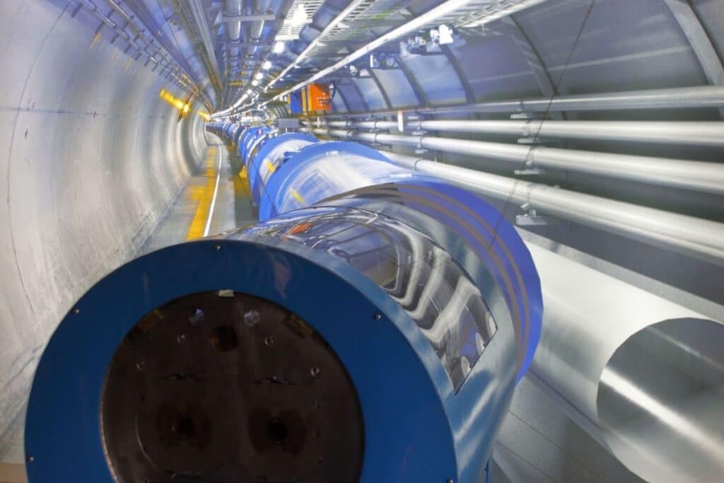 scenic images of scientific laboratory and technology