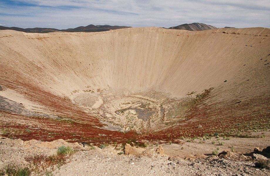 Crater Remains from Nuclear Bomb