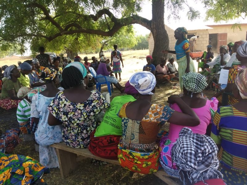 community empowerment outdoor meeting