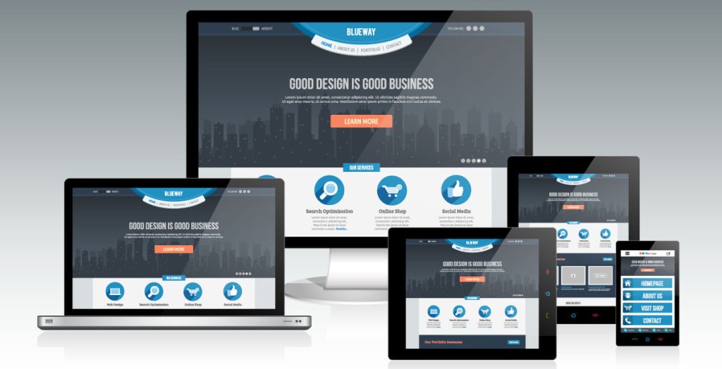scenic view of digital screen and webpage
