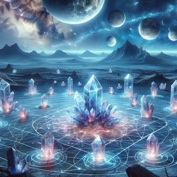 Mystical diagram representing Gnostic Kabbalah concepts