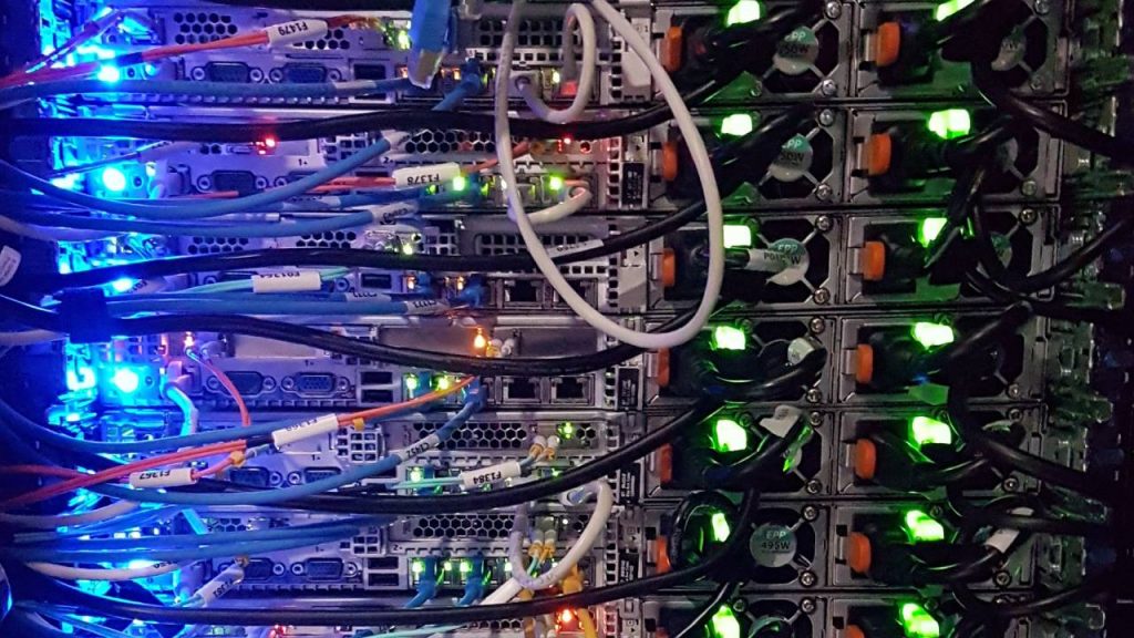 server room technology equipment