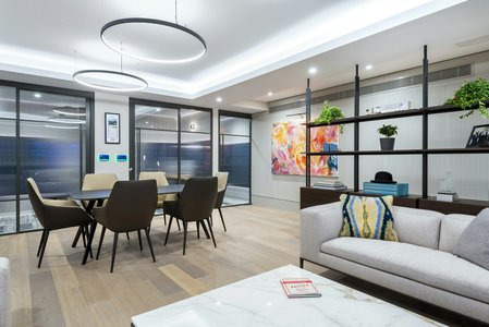 modern legal office interior