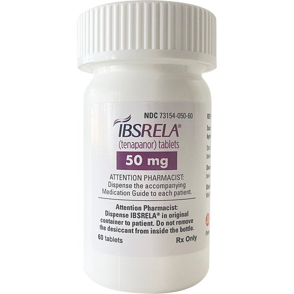 Image of IBSRELA medication packaging