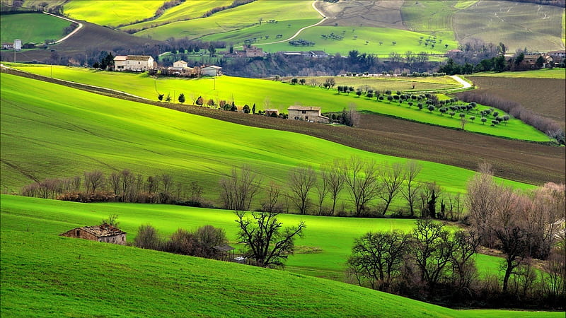 scenic rural landscapes