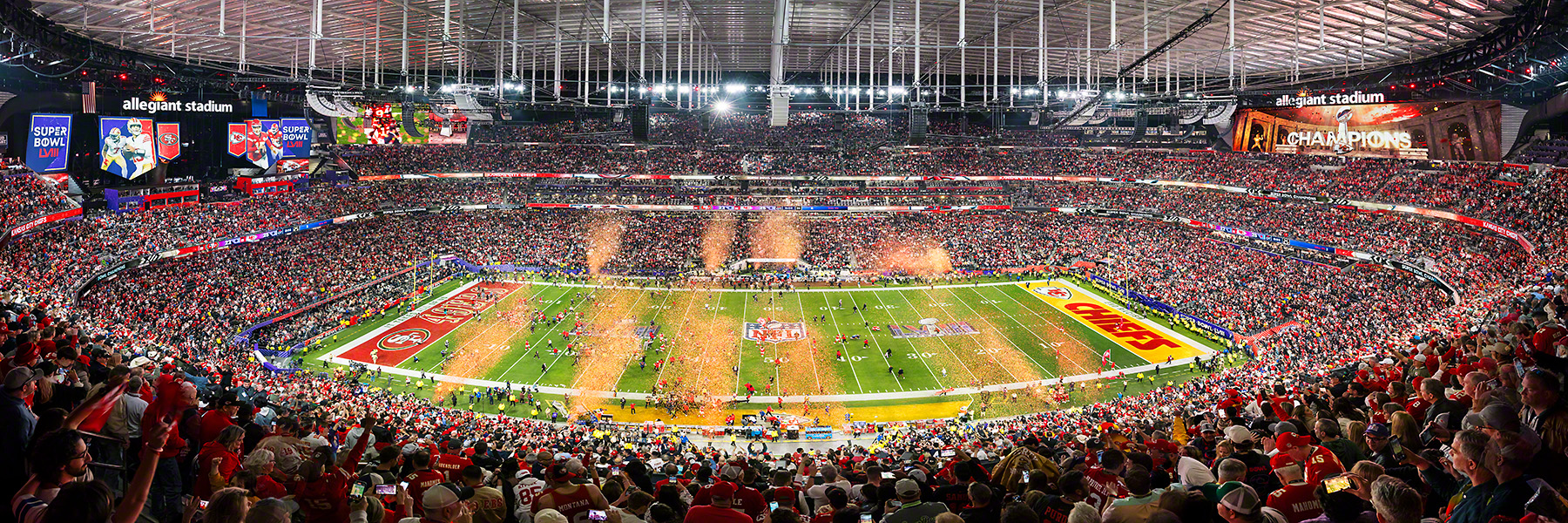 sports stadium panorama