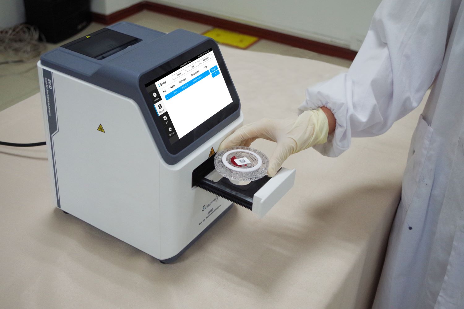modern medical laboratory and advanced technology equipment