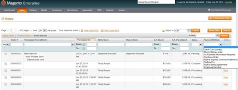 directus order payment management