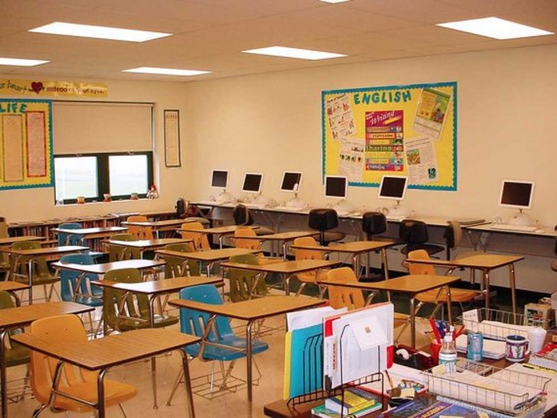 school building classroom