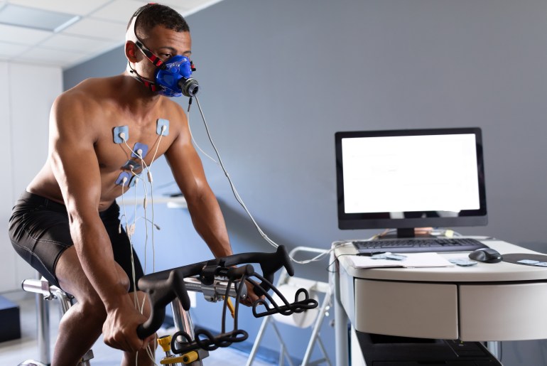 athlete training cardiopulmonary