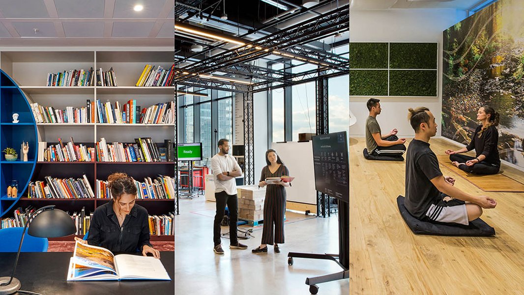 Modern and organized office space designed for focus and collaboration