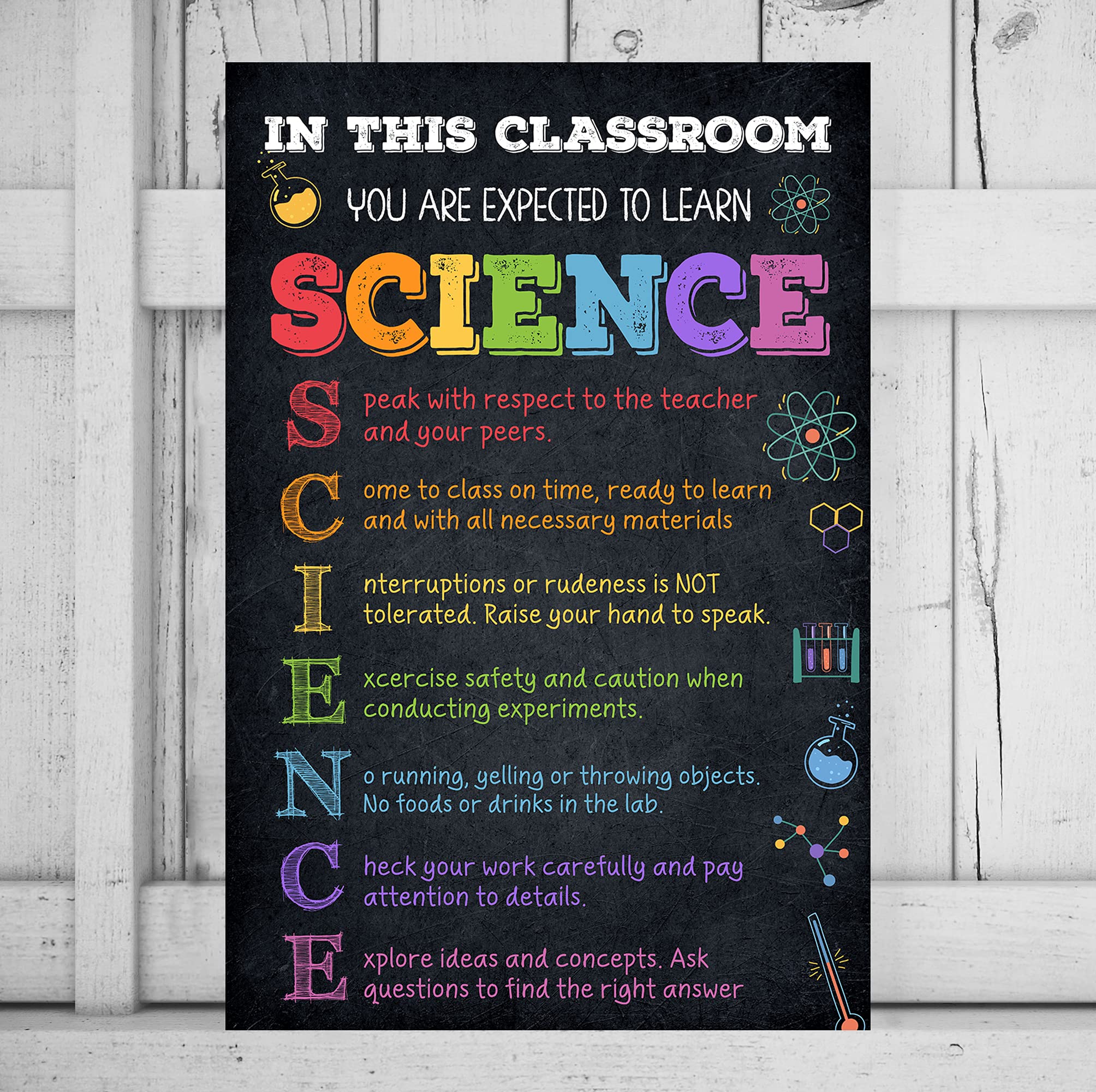 teaching science classroom materials