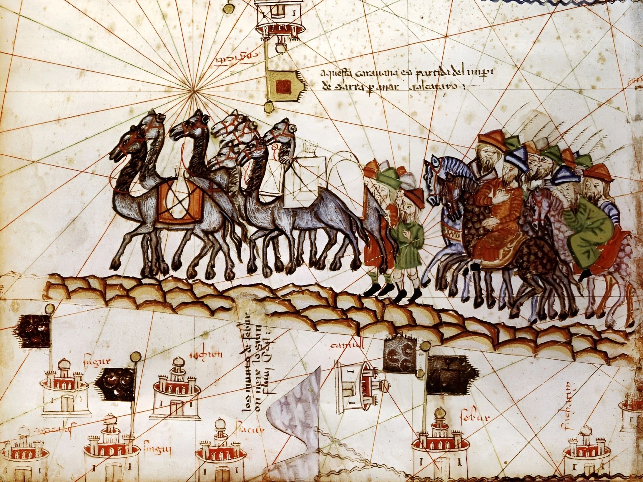 ancient manuscripts trade routes marketplace
