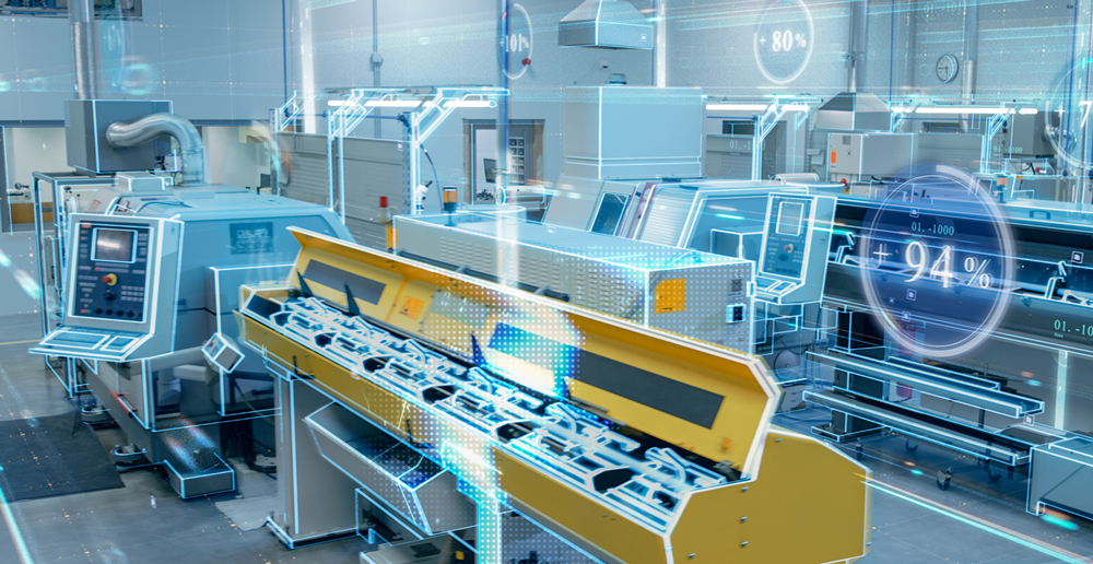 industrial production machinery and factory scenery