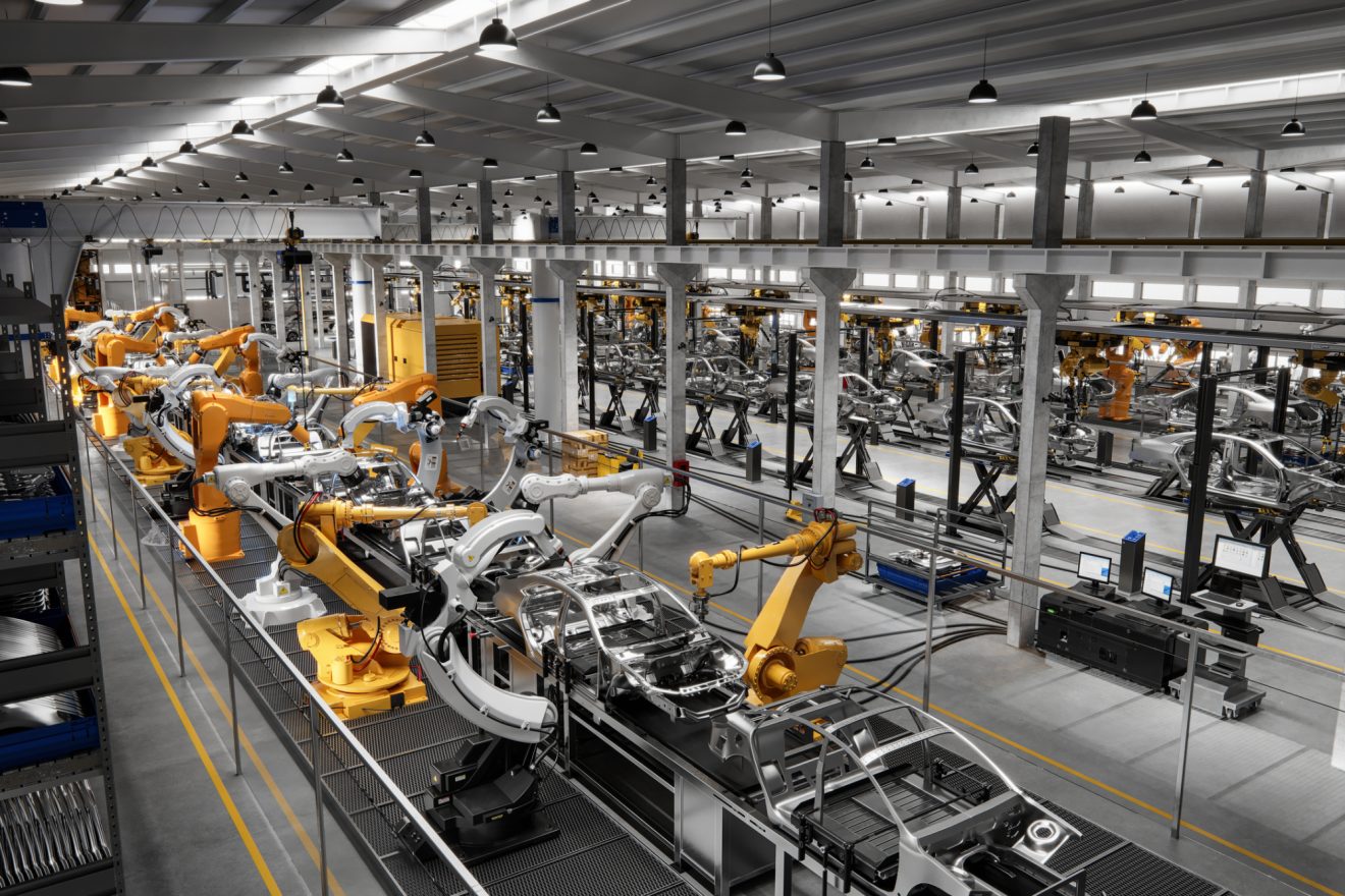 industrial machinery factory modern technology