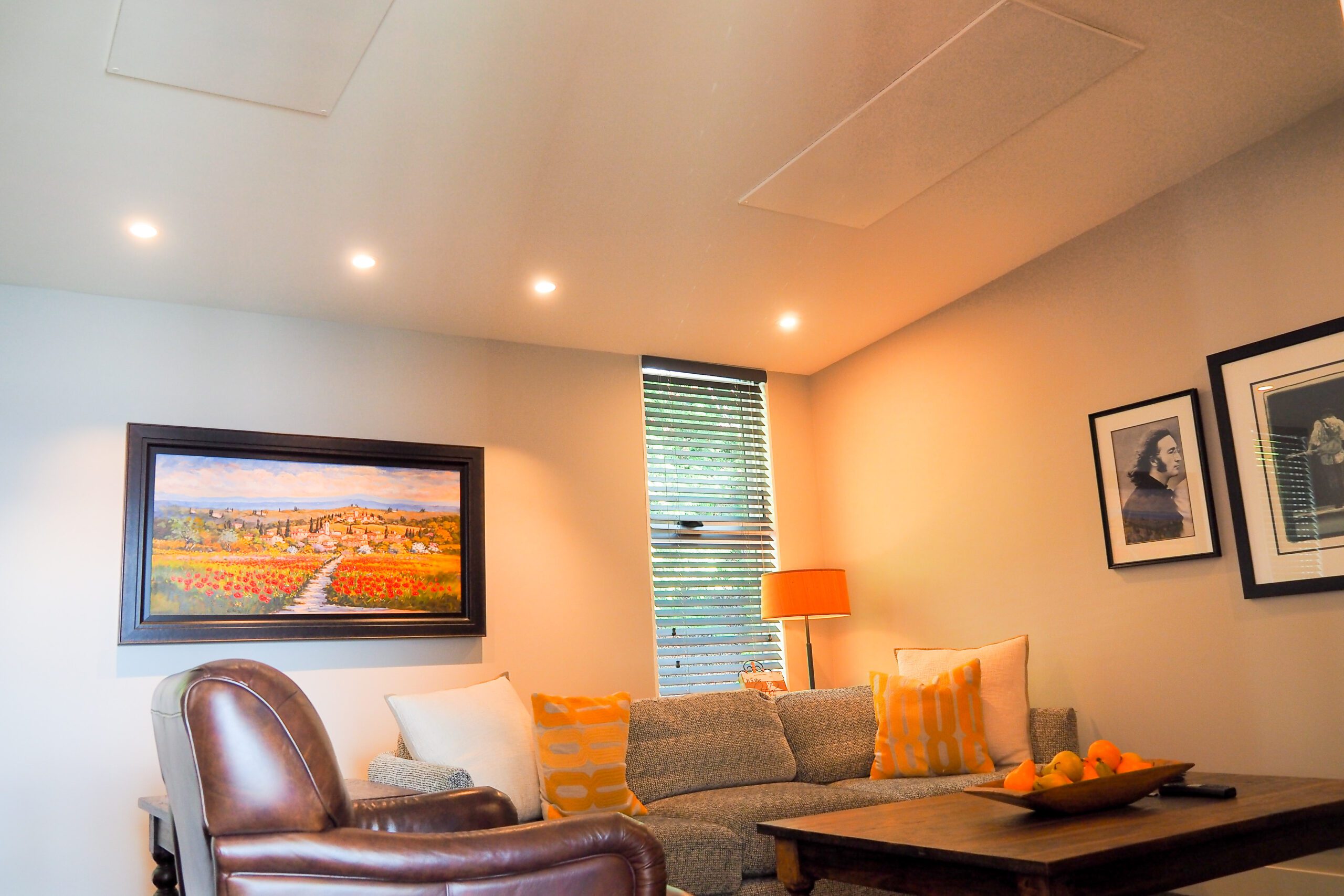 infrared heating panels room
