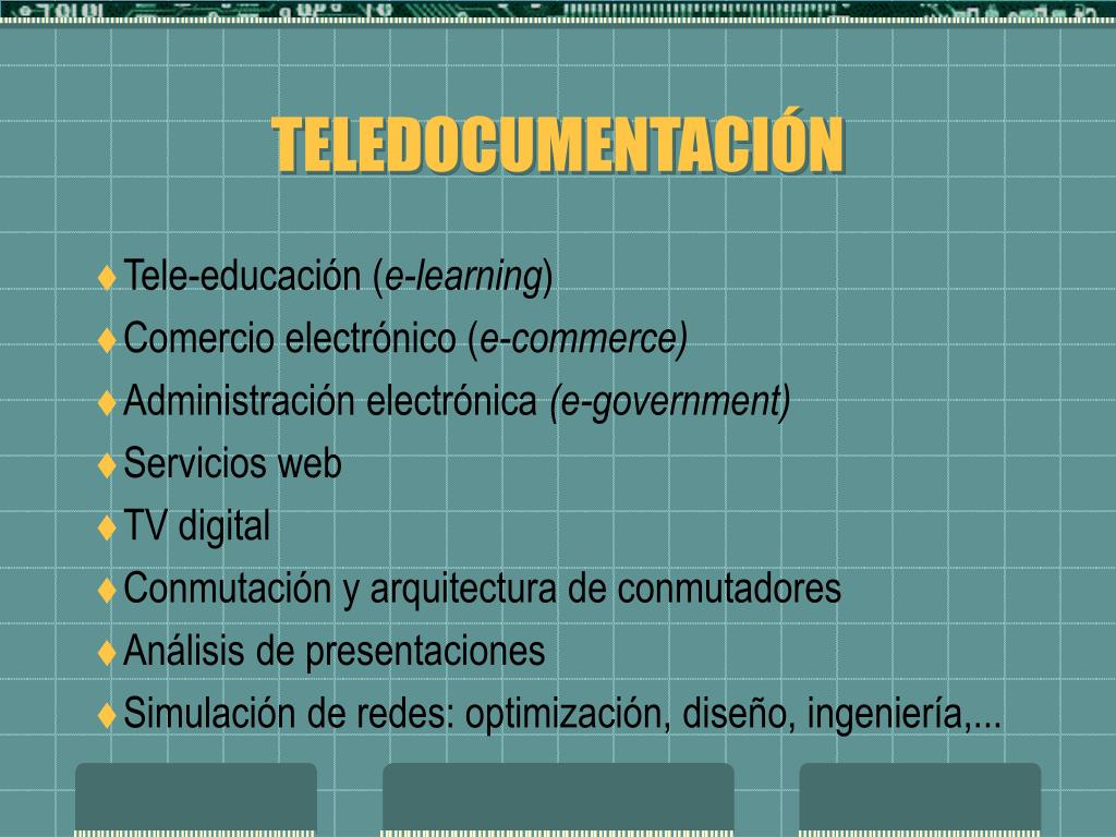 teledocumentacion redes instituciones