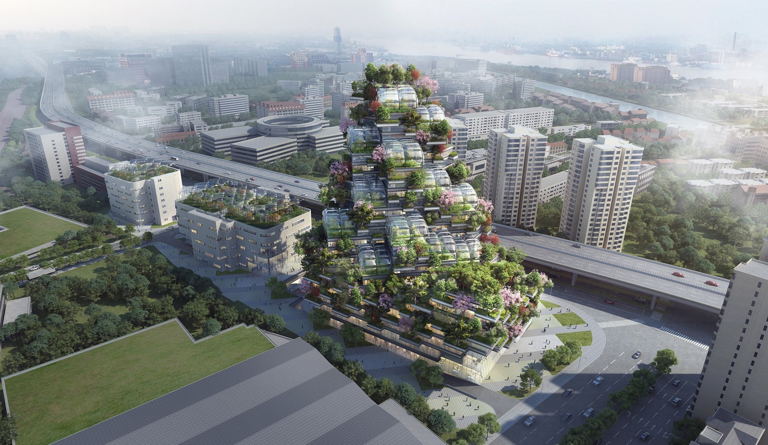 vertical farm landscape