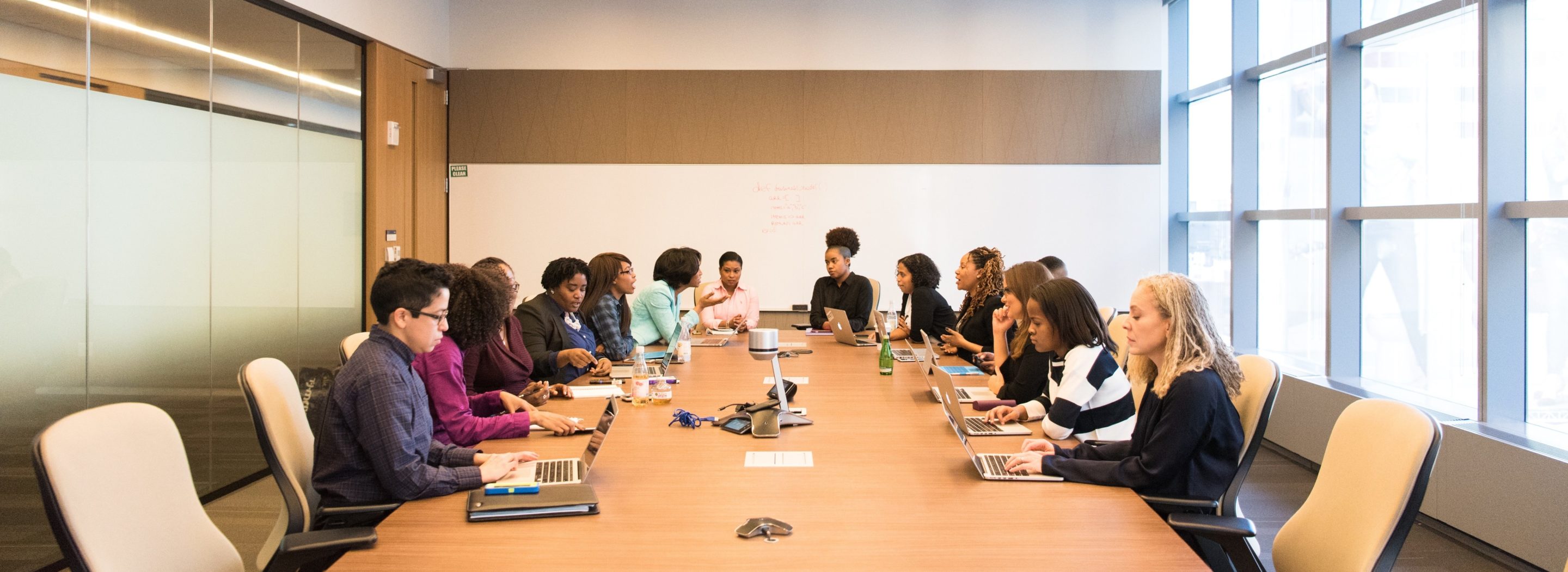 negotiation meeting room