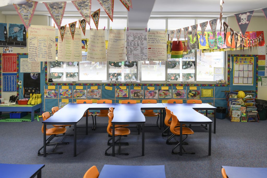 school leadership classroom scenery