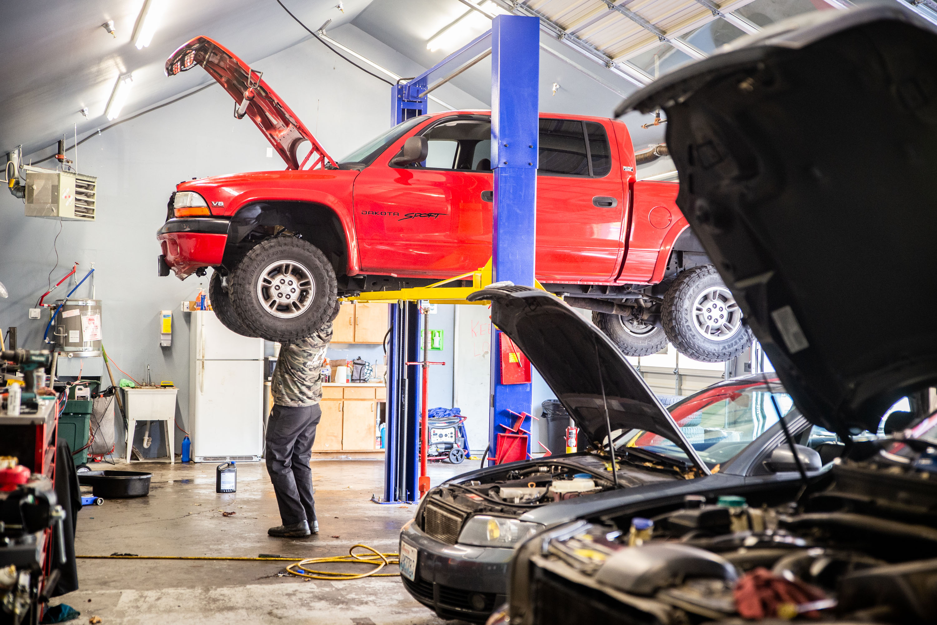 car repair workshop