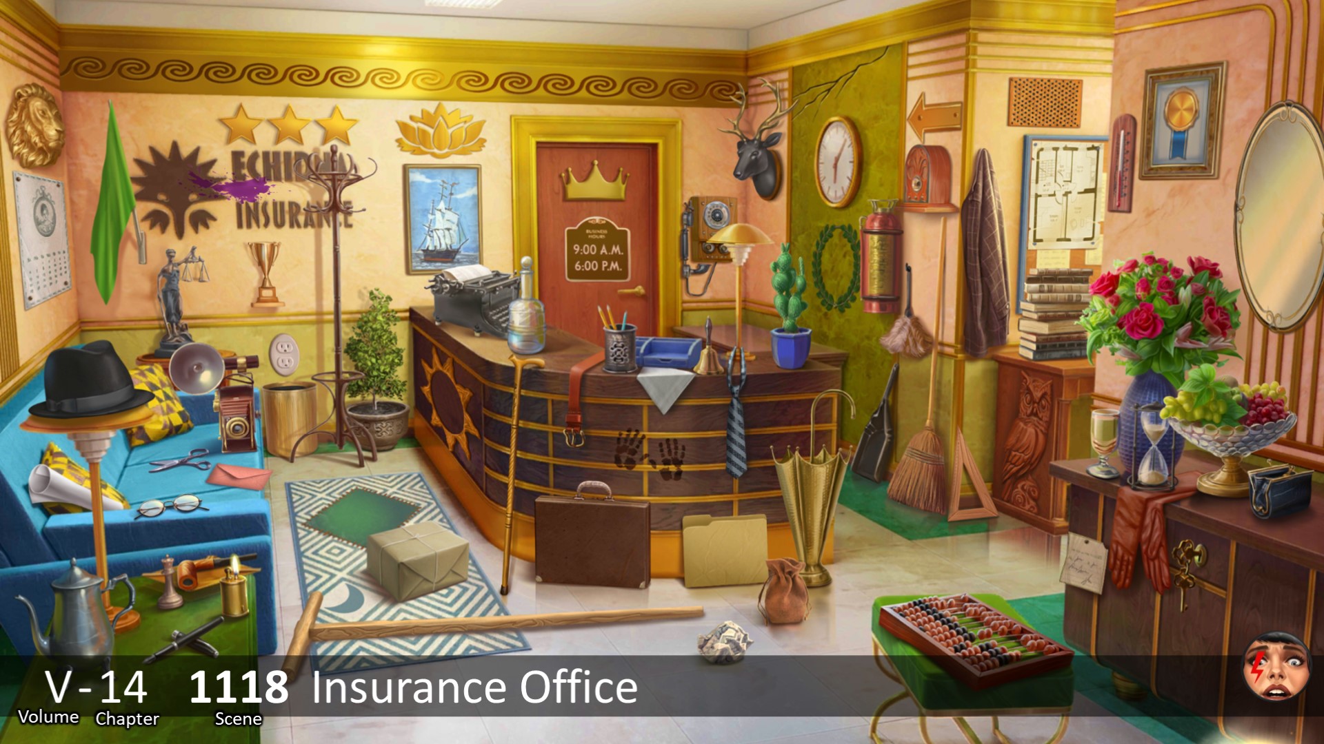 insurance offices scene