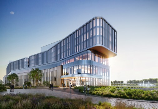 campus building modern technology