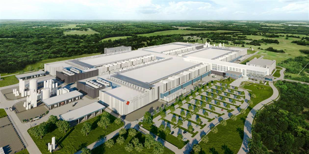 semiconductor factory landscape