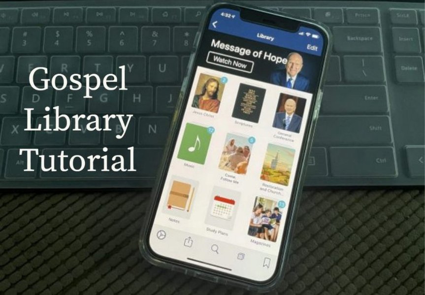 Interface of a Gospel Library App