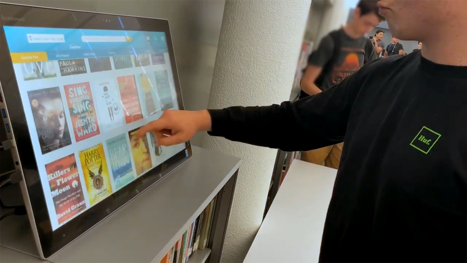 library and digital devices