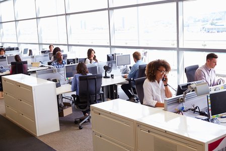 office workspace modern technology