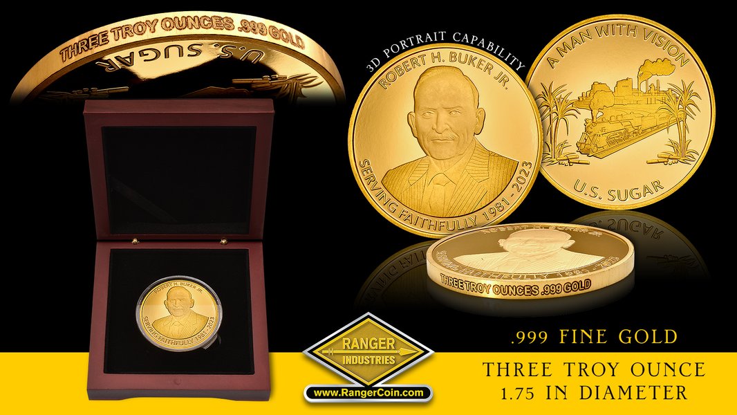 gold bullion and industrial metal coins