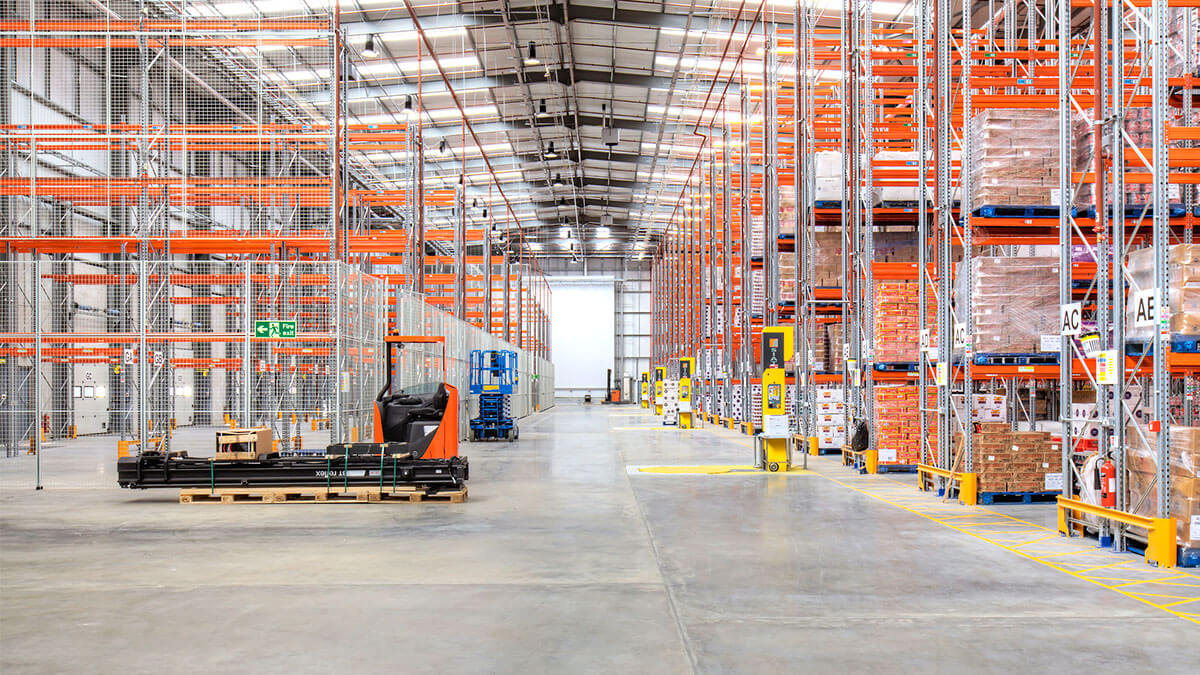 warehouse inventory storage physical equipment