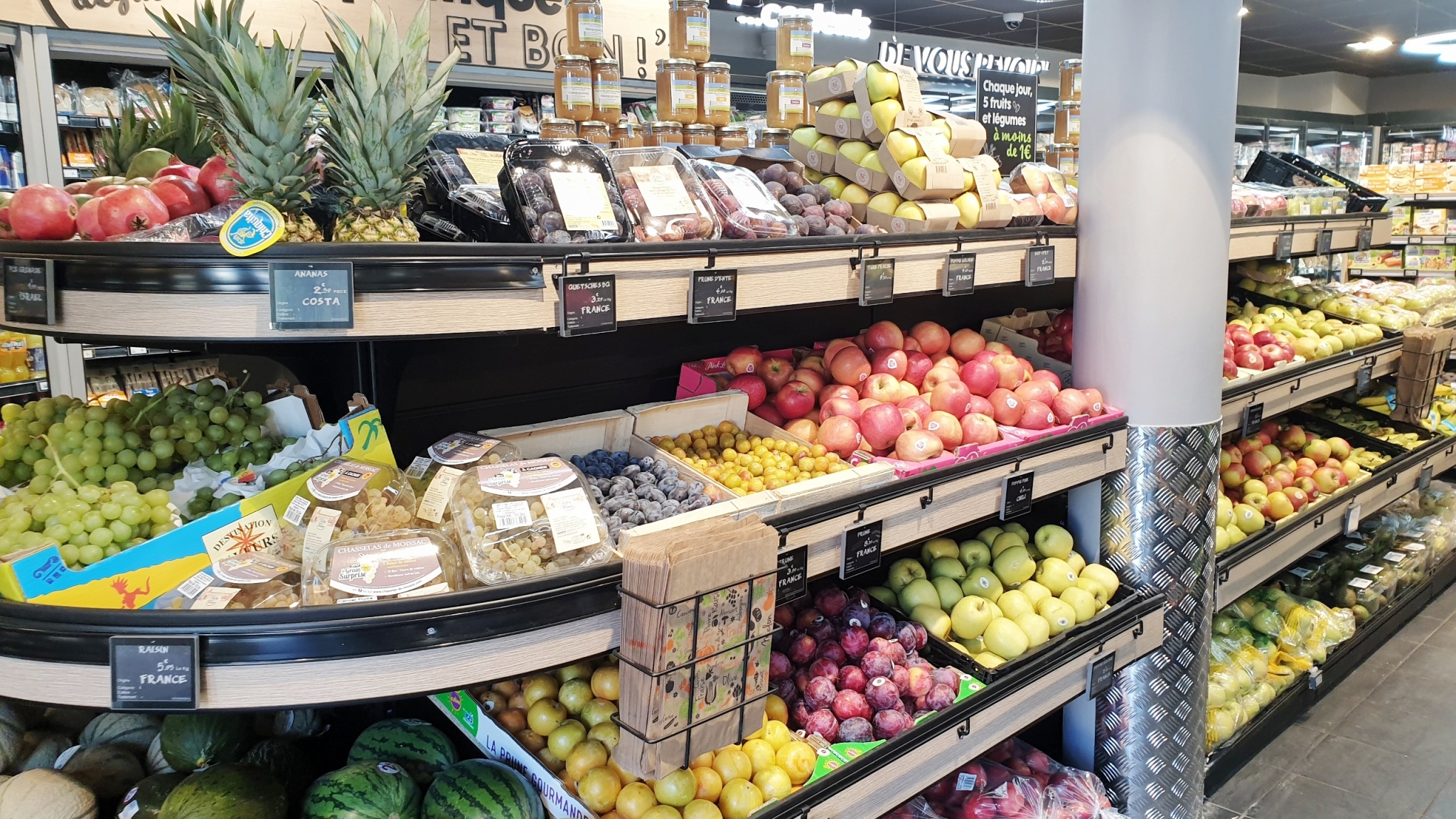 supermarkets shelves inventory