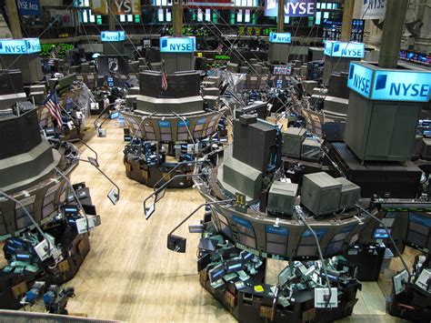 financial markets trading floor