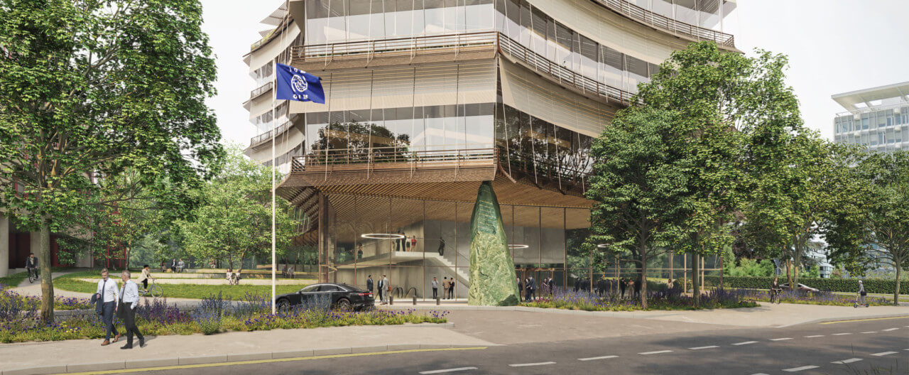 international organization building