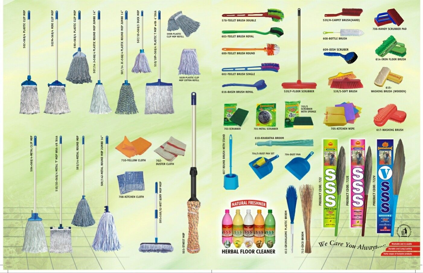 hospital housekeeping equipment and cleaning supplies