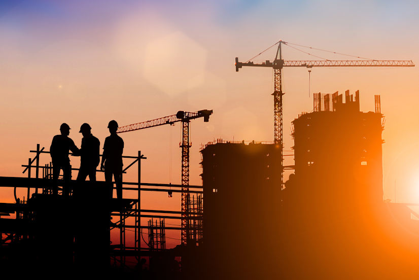 scenic industrial project management construction site