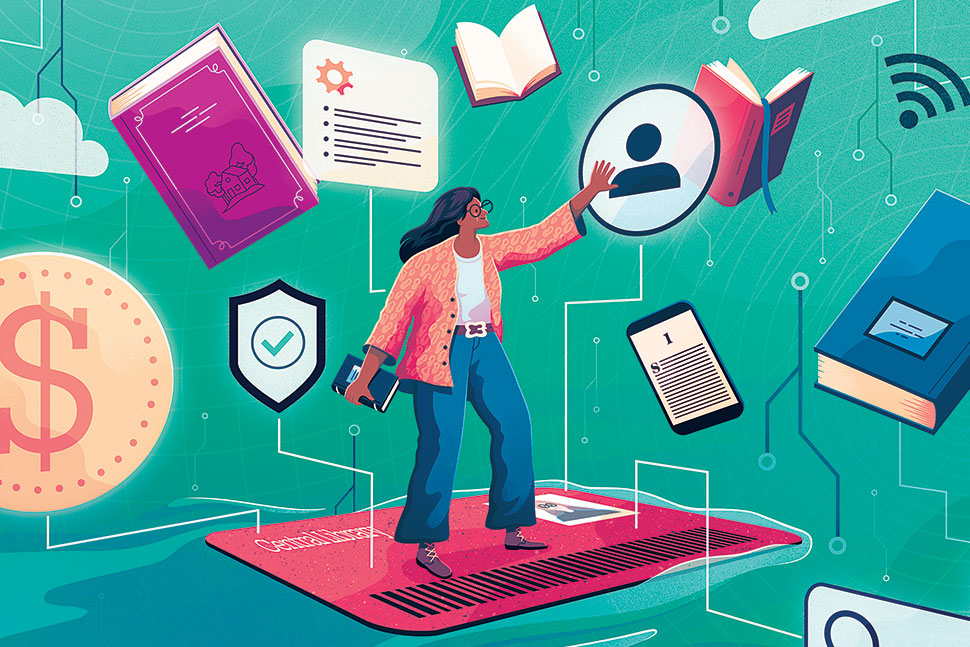 modern technological advancements and library research