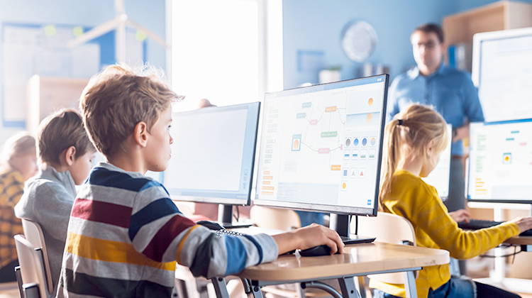 modern classroom technology digital devices