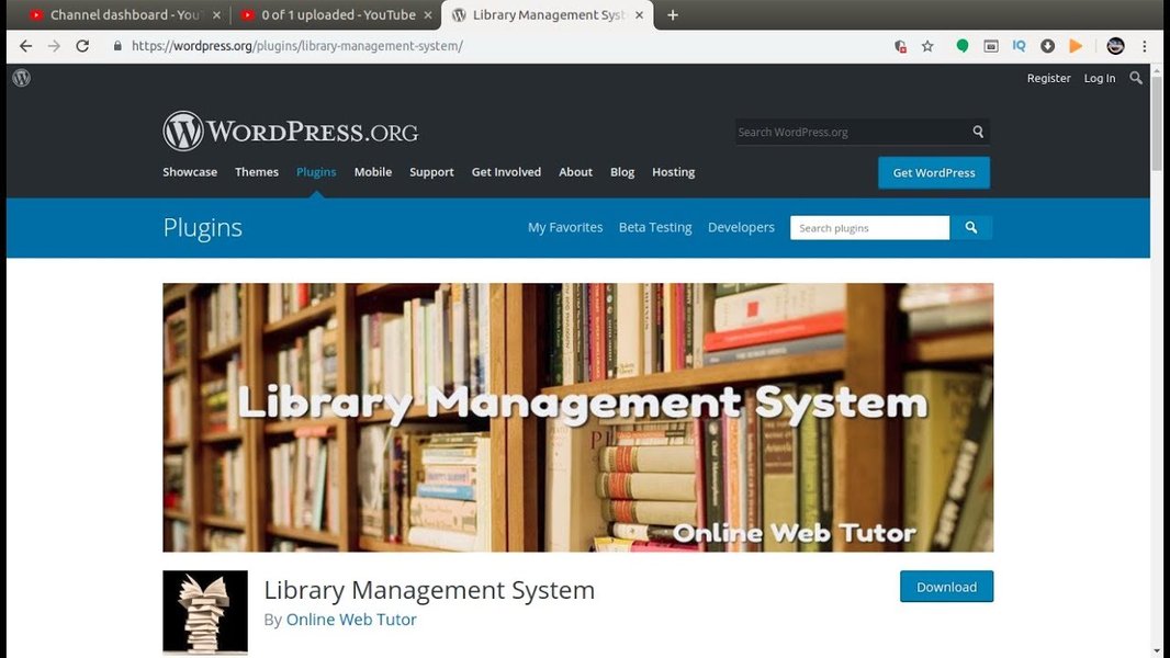 Screenshot of a library management system interface