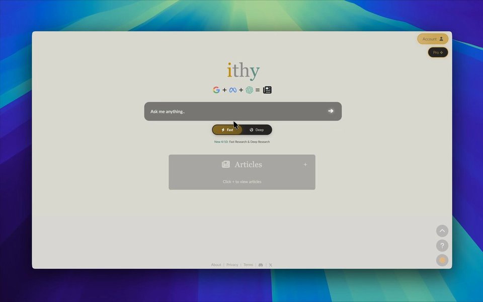 Ithy Pages visual preview