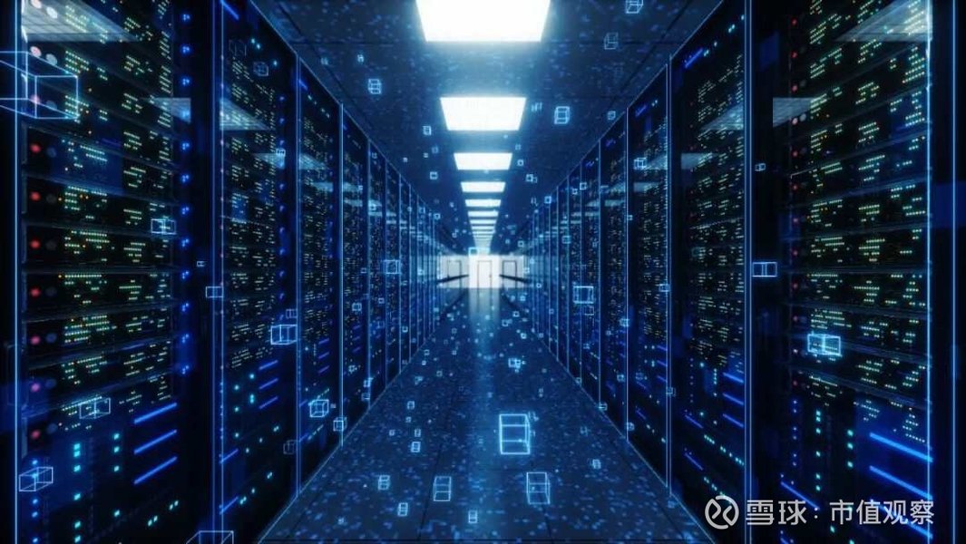 AI服务器集群示意图